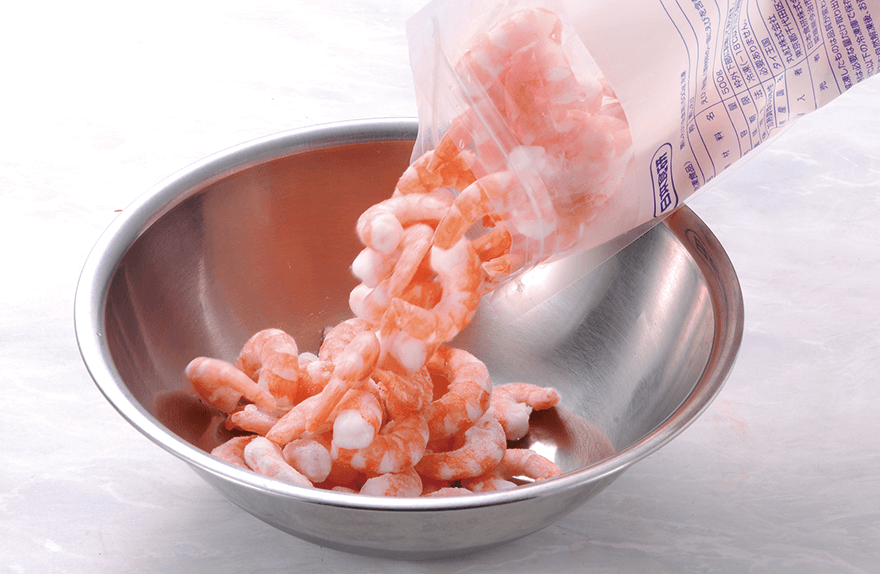 蒸しエビ 食研仕込 蒸しえび 500g 冷凍 | 日本食研