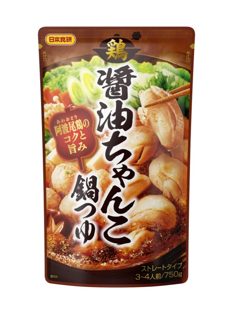 鶏モモ醤油ちゃんこ鍋つゆ
