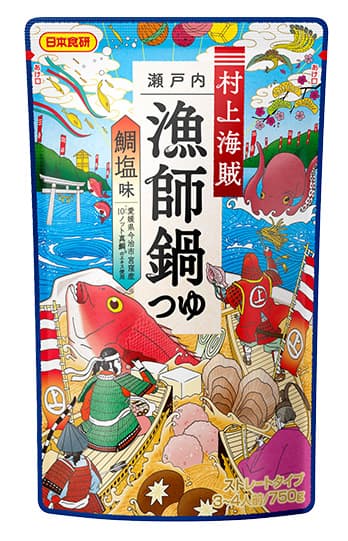 村上海賊 漁師鍋つゆ750g