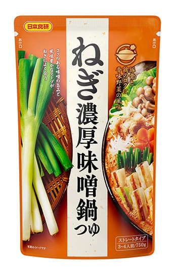ねぎ濃厚味噌鍋つゆ750g